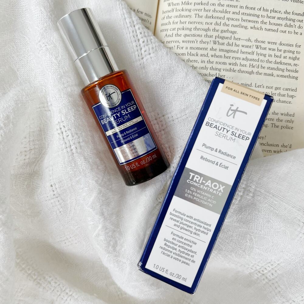 NEW IT Confidence in Your Beauty Sleep Triple‎ Antioxidant Brightening Serum